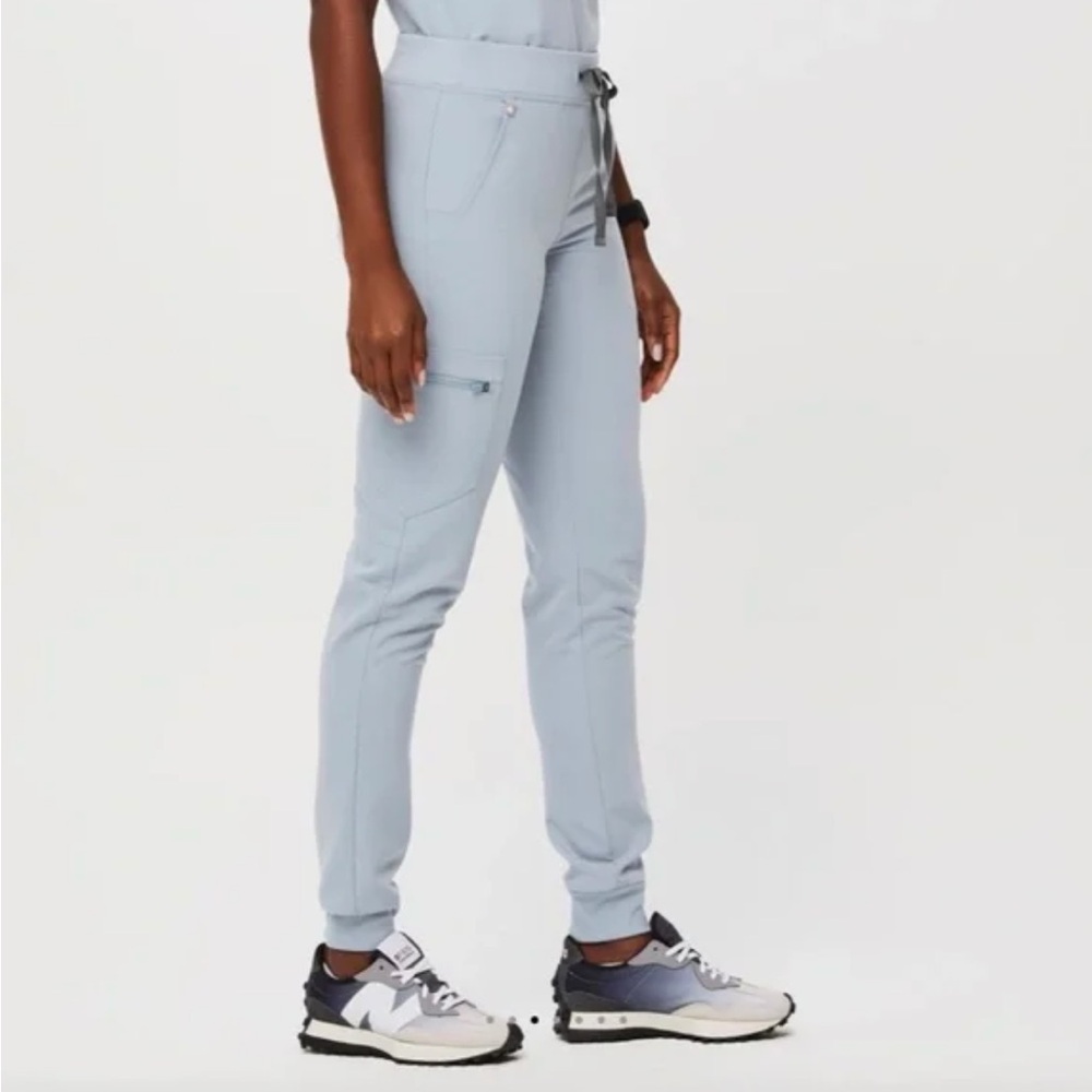 Figs Dusty blue regular joggers